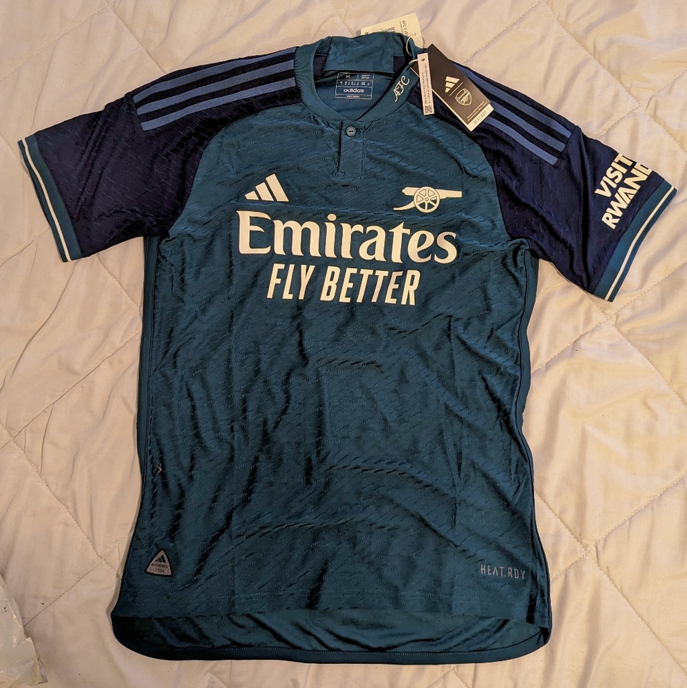 Adidas Arsenal Third Authentic Jersey - Odegaard